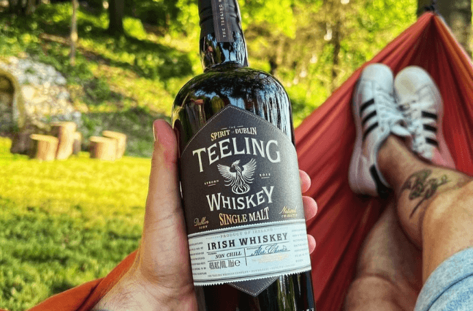 Teeling Single Malt relaks w plenerze